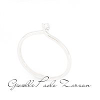 Ring Zorzan Gioielli Woman in White Gold Diamante 0.03 Ct ANPZ3034 - ANPZ3034